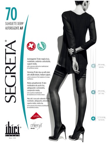 Ibici - SEGRETA SILHOUETTE 70 Derm® Autoreggente