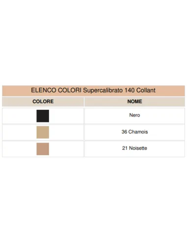 Ibici - SEGRETA 140 Supercalibrato Collant