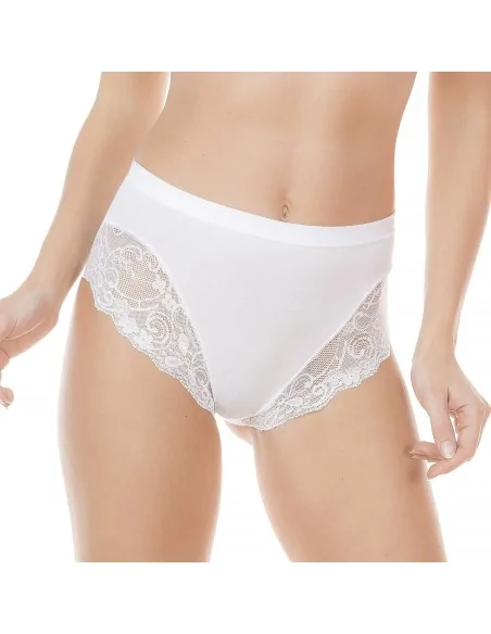 Jadea - ART. 521 - SLIP midi con pizzo