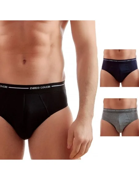 Enrico Coveri - ART. ES1000 - SLIP uomo cotone elasticizzato