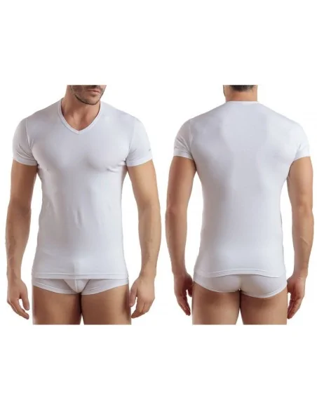 Enrico Coveri - ART. ET1131 - Maglia collo a V in Filo di Scozia