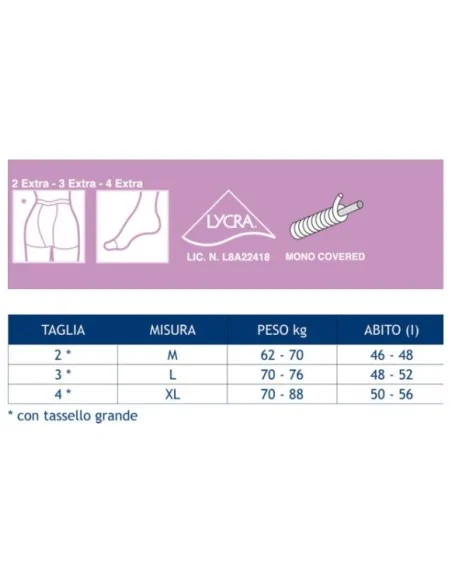 Cabifi - MIDIORO 20 DEN - Taglie comode