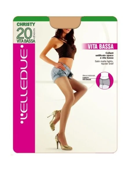 L'Elledue - CHRISTY 20 DEN - Vita bassa