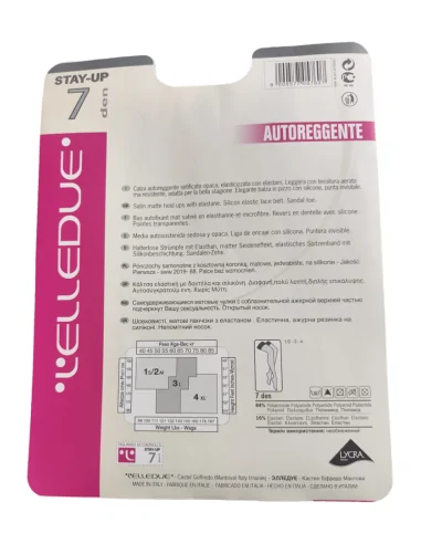 L'Elledue - STAY-UP AUTOREGGENTE 7 DEN