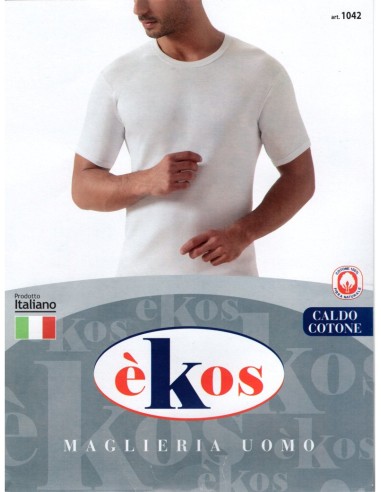 èKos - ART. 1042 - Maglia mezza manica in caldo cotone