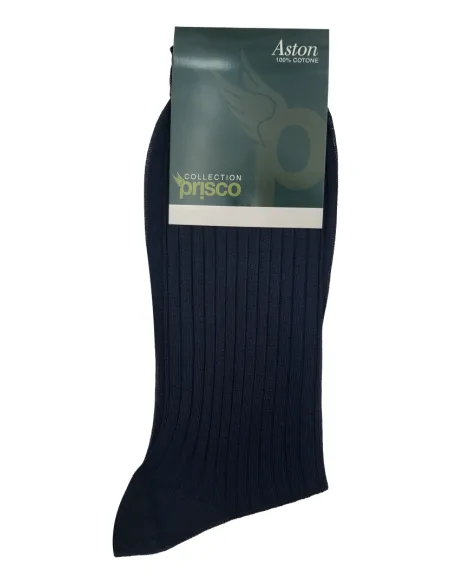 Prisco - ASCON L - Calza lunga a costine (scatola da 6 paia)