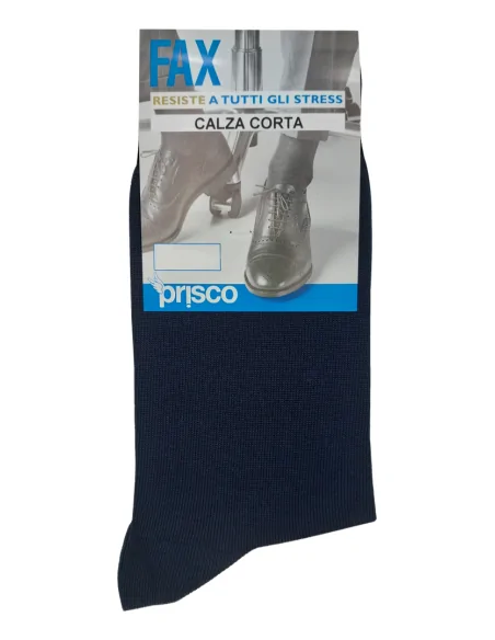 Prisco - FAX 100 C - Calza corta rasata elasticizzata (scatola da 6 paia)
