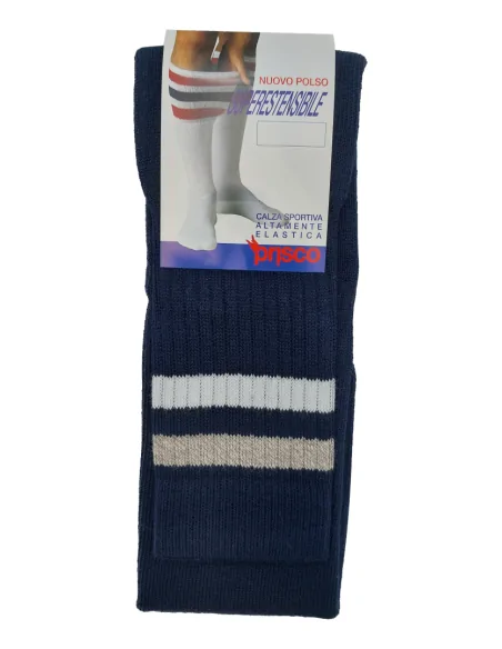 Prisco - BASKET - Calza lunga spugna sportiva senza piede (scatola da 6 paia)