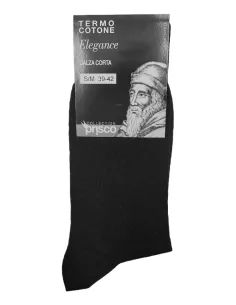 ELEGANCE L - Calza lunga rasata elasticizzata in termo cotone (scatola da 6 paia)