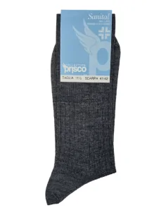 SANILAN L - Calza lunga rasata elasticizzata in misto lana (scatola da 6 paia)