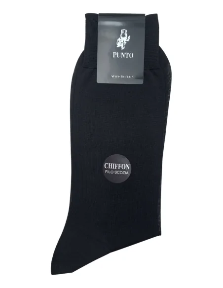 Punto - CHIFFON L - Calza lunga finissima rasata rimagliata (scatola da 6 paia)