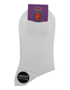 Punto - CHIFFON DC 9-3 - Calza corta in costa 9-3 rimagliata (scatola da 6 paia)