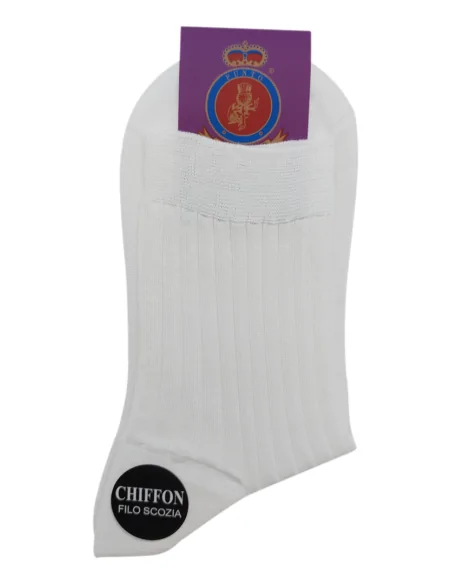 Punto - CHIFFON DC 9-3 - Calza corta in costa 9-3 rimagliata (scatola da 6 paia)