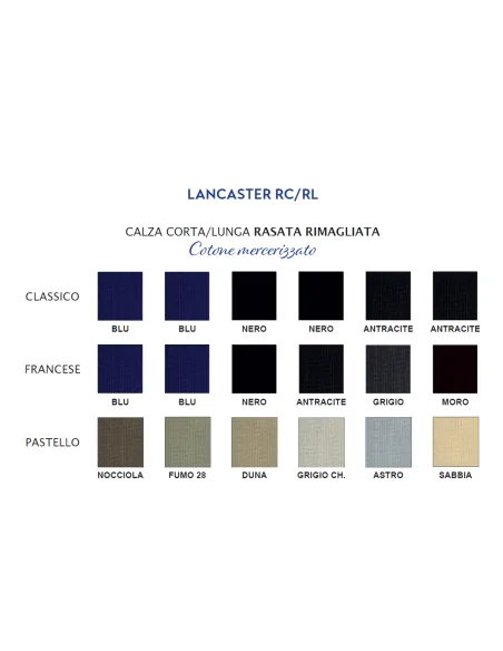 Punto - LANCASTER RL - Calza lunga rasata rimagliata (scatola da 6 paia)