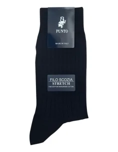 IMPERIAL 7L - Calza lunga a costine rimagliata elasticizzata (scatola da 6 paia)