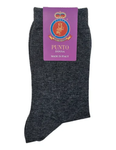 Punto - LADY CHIC C - Calza corta in caldo cotone (scatola da 6 paia)