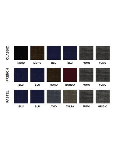 Punto - RELAX 7C - Calza corta sanitaria costine in misto lana (scatola da 6 paia)