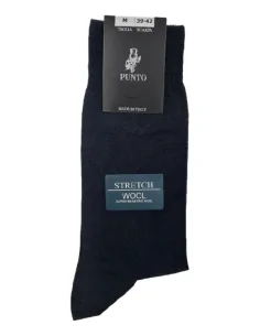 WOOLFINE RC - Calza corta elasticizzata in lana Merino (scatola da 6 paia)