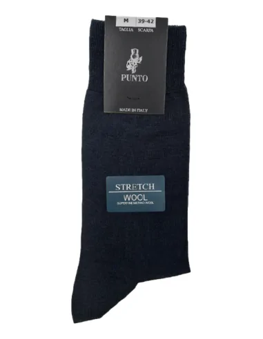 Punto - WOOLFINE RC - Calza corta elasticizzata in lana Merino (scatola da 6 paia)