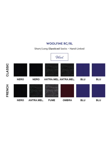 Punto - WOOLFINE RC - Calza corta elasticizzata in lana Merino (scatola da 6 paia)