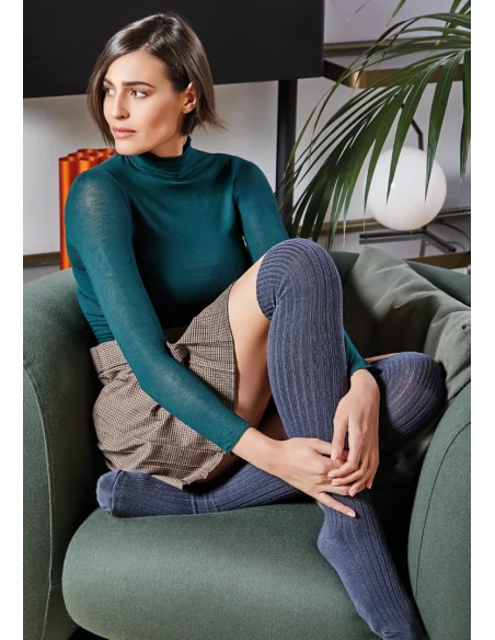 Sublyme - ART. 1410 - Dolcevita manica lunga cashmere ultra light