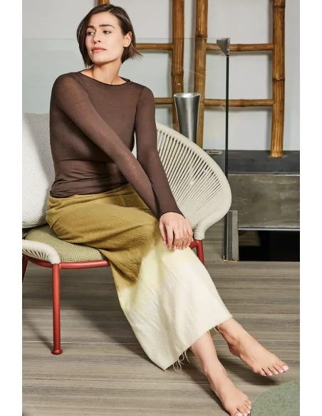 Sublyme - ART. 1412 - T-Shirt manica lunga cashmere ultra light