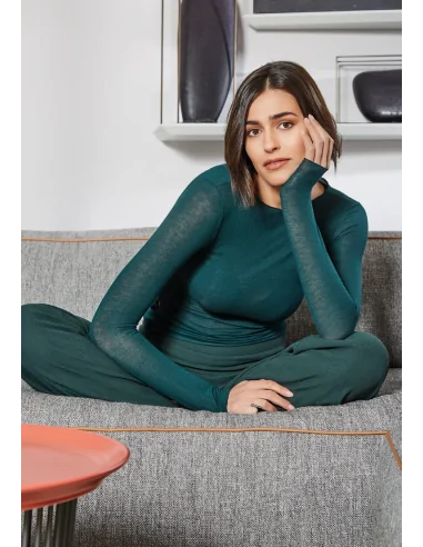 Sublyme - ART. 1412 - T-Shirt manica lunga cashmere ultra light