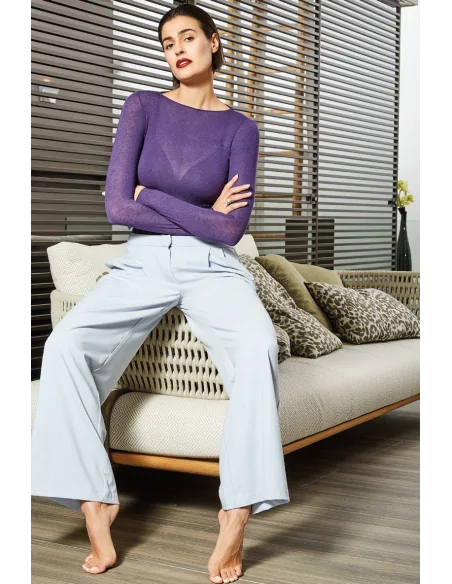 Sublyme - ART. 1412 - T-Shirt manica lunga cashmere ultra light