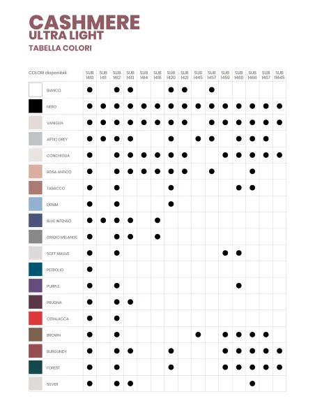 Sublyme - ART. 1420 - Canotta spalla larga con pizzo cashmere ultra light