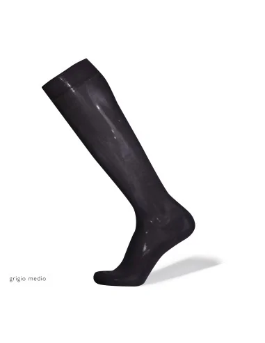 San Giacomo - ART. 209L DURBAN - Calze Lunghe Uomo, a maglia liscia, in Filo Scozia Elasticizzato