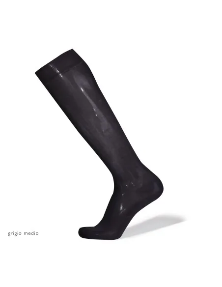 San Giacomo - ART. 209L DURBAN - Calze Lunghe Uomo, a maglia liscia, in Filo Scozia Elasticizzato