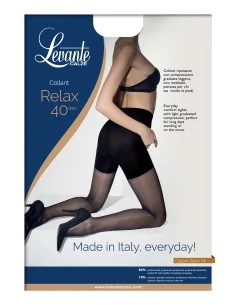 Levante - RELAX 40 - Collant velato con corpino - 40 denari
