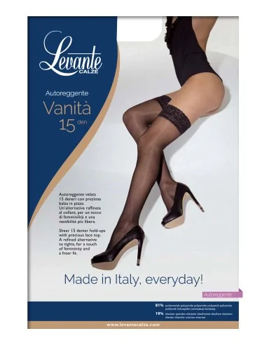 Levante - VANITA' 15 - Autoreggente velato - 15 denari