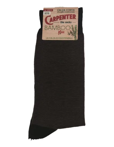 Carpenter - Calza corta a righe in bamboo - Leggera a righe