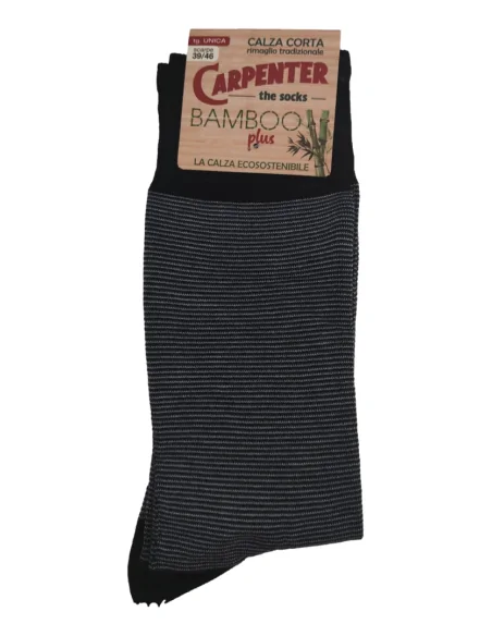 Carpenter - Calza corta a righe in bamboo - Leggera a righe