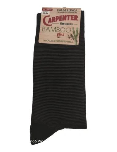 Carpenter - Calza lunga a righe in bamboo - Leggera