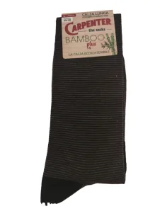 Carpenter - Calza lunga a righe in bamboo - Leggera