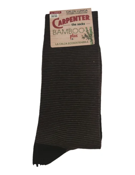 Carpenter - Calza lunga a righe in bamboo - Leggera
