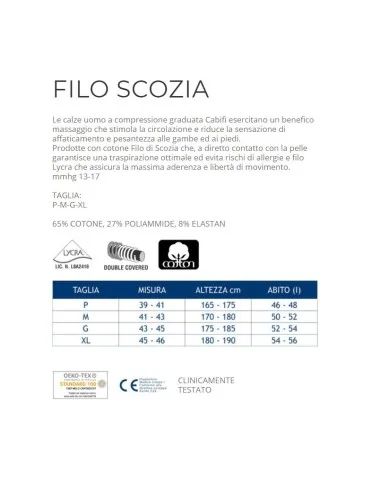Cabifi - LINEA SALUTE - FILO SCOZIA