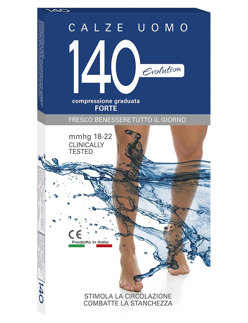 Calze Elastiche Autoreggenti 140 Den. Compressione Graduata 18-22mmHg - Foto 14