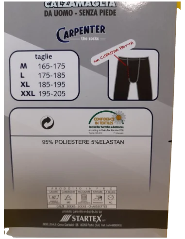 Carpenter - CALZAMAGLIA - SENZA PIEDE