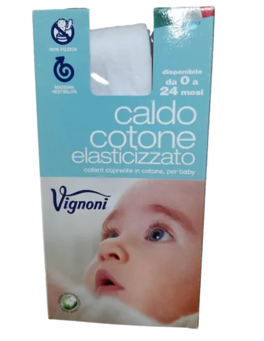 Vignoni - COLLANT BABY - Cotone caldo