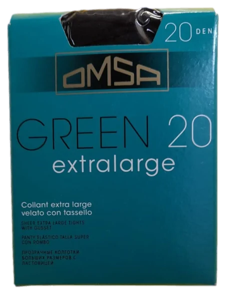 Omsa - GREEN 20 EXTRALARGE Omsa - GREEN 20 EXTRALARGE