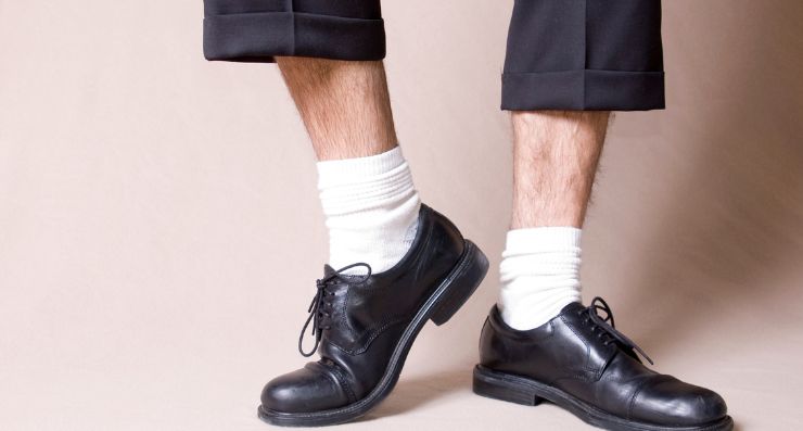 Guida abbinamento calze da uomo, cosa non fare